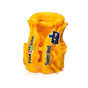 Inflatable Pool Swim Vest- Yellow