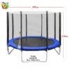 Trampoline with Protective Net 183cm